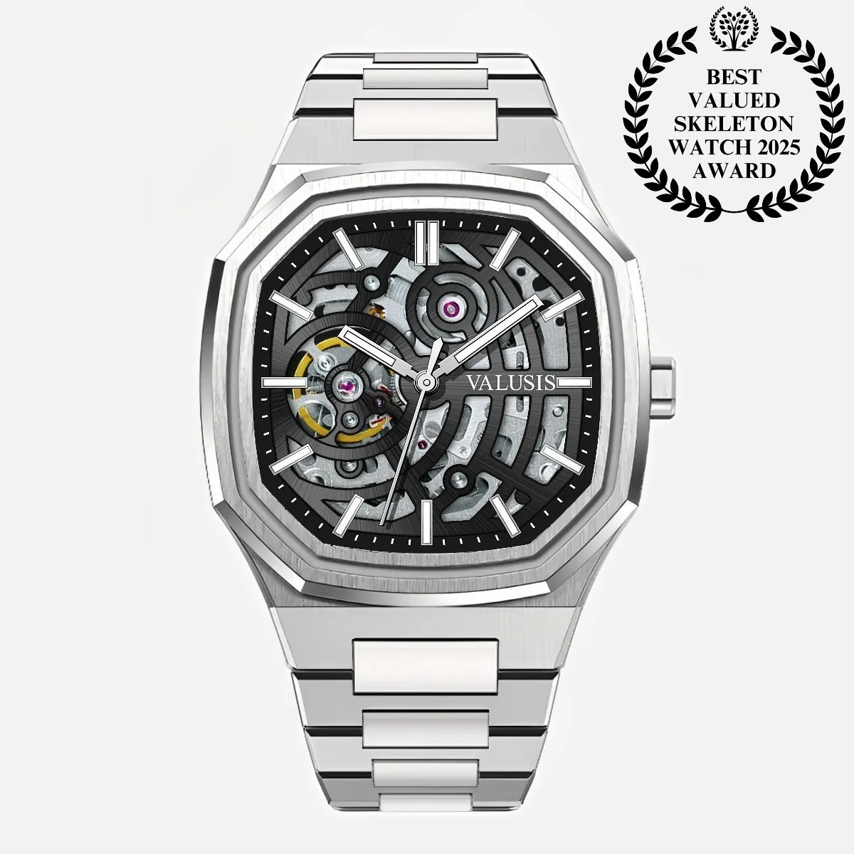 Skeletonized Seiko NH70 Japanese Movement - Image 3