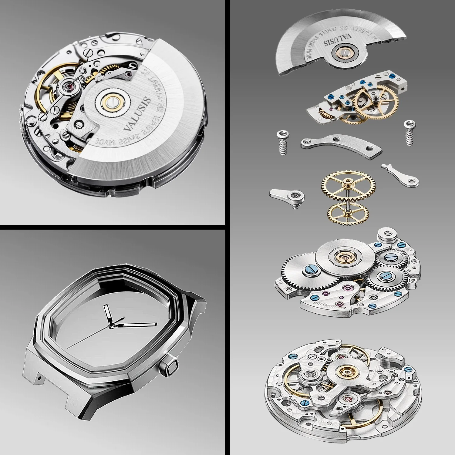 Swiss Made Sellita SW200-1 Movement
